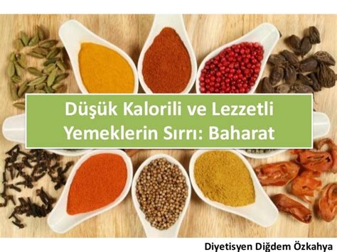 Baharat Kullanımıyla Lezzetli, Düşük Yağlı Beslenme Önerileri